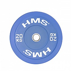 Barevný bumper kotouč HMS CBR 20 kg