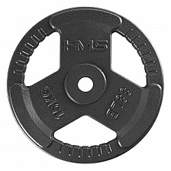 Kotouč s držadlem HMS Hammertone THM15 15 kg antracit
