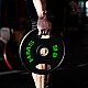 Sada pogumovaných olympijských kotoučů HMS TOG10 2 x 10 kg