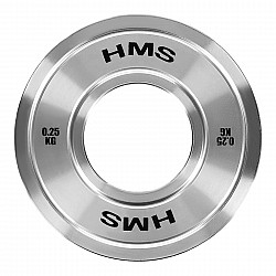 Ocelový olympijský kotouč HMS TOS02 0,25 kg