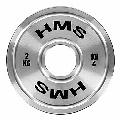 Ocelový olympijský kotouč HMS TOS20 2 kg