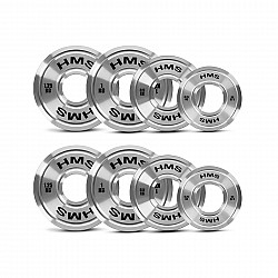 Sada ocelových olympijských kotoučů HMS TOS 2 x 0,25 - 1,25 kg (6 kg)