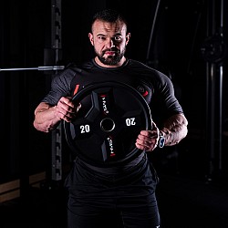 Olympijský polyuretanový kotouč HMS TPC20 20 kg