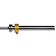 Olympijská osa HMS PREMIUM GO1100 220 cm x 50 mm + rychlouzávěry ZG1500