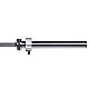 Olympijská osa HMS PREMIUM GO901 220 cm x 50 mm + rychlouzávěry ZG1500