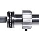 Olympijská osa HMS PREMIUM GO901 220 cm x 50 mm + rychlouzávěry ZG1500