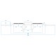 Squat bar HMS PREMIUM GOL320 220 cm x 50 mm