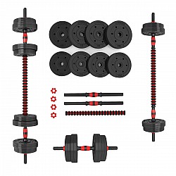 Nakládací činky HMS SGP15, 15 kg