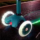 Dětská tříkolová koloběžka NILS Fun HLB1310 s LED zelená