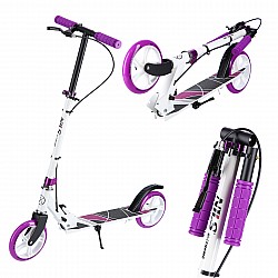 Skládací koloběžka NILS Extreme HM0180 fialová