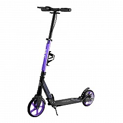 Koloběžka NILS Extreme HM124T s kotoučovou brzdou fialová