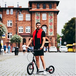 Koloběžka NILS Extreme WH10612 s pumpovanými koly 16/12"