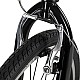 Koloběžka NILS Extreme WHS261 černá s pumpovanými koly 26/20"