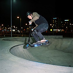 Freestyle koloběžka NILS Extrem HS155 Lion modrá