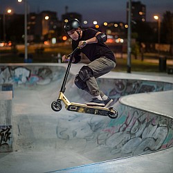 Freestyle koloběžka NILS Extrem HS155 Lion zlatá
