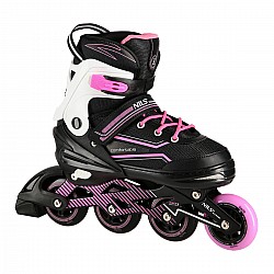 Kolečkové brusle NILS Extreme NA1169 růžové