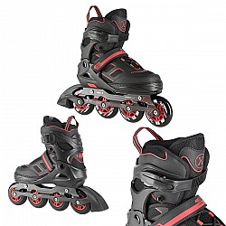 Kolečkové brusle NILS Extreme NA14174 černo-červené