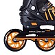 Kolečkové brusle NILS Extreme NA18812 oranžové