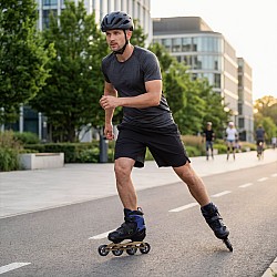 Kolečkové brusle NILS Extreme NA684 Velto modré