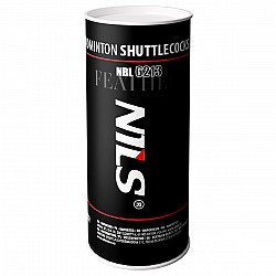 Badmintonové míčky z peří NILS NBL6213 multicolor 3 ks