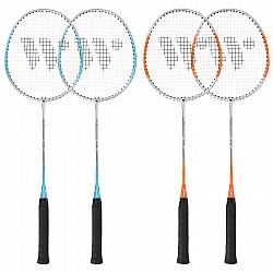 Sada raket na badminton WISH Steeltec 416K