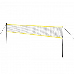 Síť na badminton s teleskopickými sloupky NILS NT310