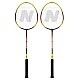 Sada 2 badmintonových raket NILS NRZ204-1
