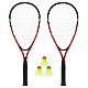 Crossmintonový set NILS NRS001 červený