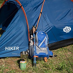 Nordic walking hole NILS EXTREME NW607 modré