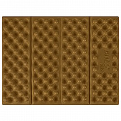 Skládací pěnové sedátko s reflexní vrstvou NILS Camp NC17105 hnědé