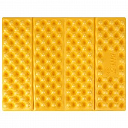 Skládací pěnové sedátko s reflexní vrstvou NILS Camp NC17105 žluté