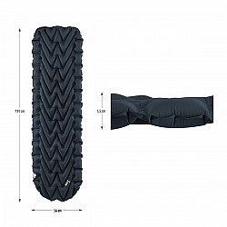 Turistická karimatka NILS Camp NC4005 tm.šedá