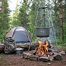 Kempingový hrnec NILS Camp NC17117 s pokličkou 4L