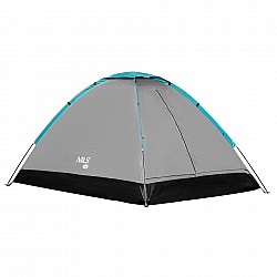 Turistický stan NILS Camp NC3021 šedý