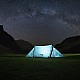 Turistický stan NILS Camp NC6003 North Peak modrý