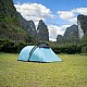 Turistický stan NILS Camp NC6003 North Peak modrý