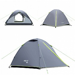 Kempingový stan NILS Camp NC6004 Explorer šedý