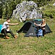 Turistický stan NILS Camp NC6010 Hiker šedý