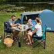 Turistický stan NILS Camp NC6012 Trekker modro-šedý