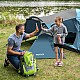 Turistický stan NILS Camp NC6012 Trekker modro-šedý