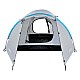 Turistický stan NILS Camp NC6013 Rocker šedý