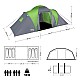 Rodinný stan NILS Camp NC6031 Highland zelený