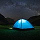 Turistický stan NILS Camp NC6033 Nightfall modrý/světle šedý