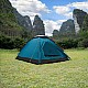 Turistický stan NILS Camp NC6033 Nightfall modrý/světle šedý