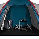Rodinný stan NILS Camp NC6431 Highland IV modrý/světle šedý