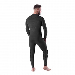 Pánské bezešvé termoprádlo NILS BTZ0464 Magnus černé