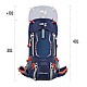 Turistický batoh NILS Camp NC1993 Northlake 30L + 10L modrý