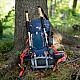 Turistický batoh NILS Camp NC1993 Northlake 30L + 10L modrý