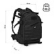 Batoh NILS Camp NC3904 Vanguard černý 45L