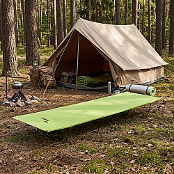 Skládací kempingové lehátko NILS Camp NC3504 military 190 cm